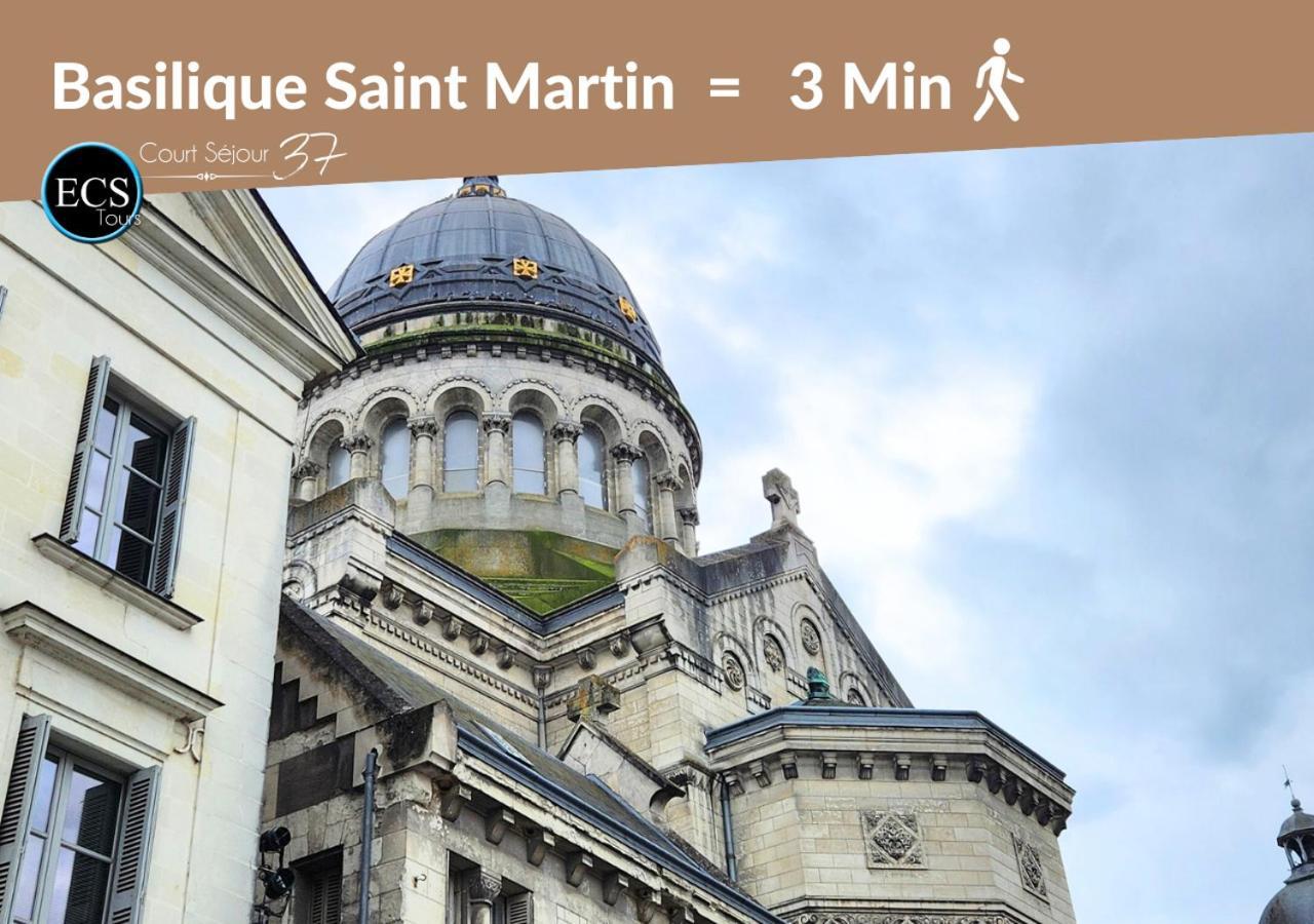 Le Constantine - Quartier Historique - Charme & Ancien Appartement Tours Buitenkant foto